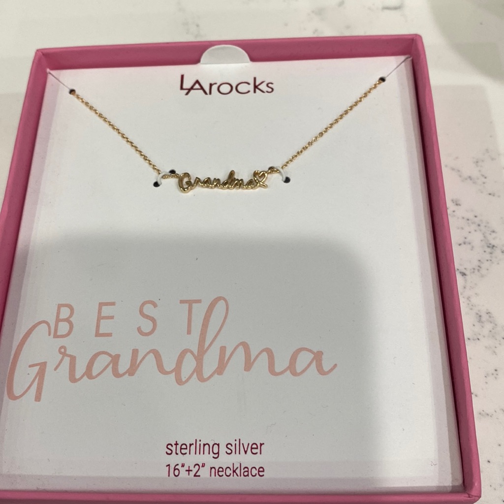 La Rocks Nib Grandma Sterling Necklace